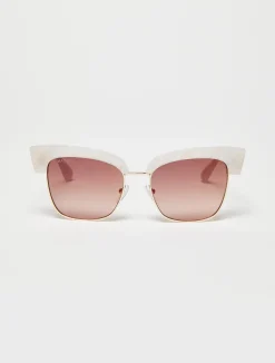 Oversized butterfly sunglasses