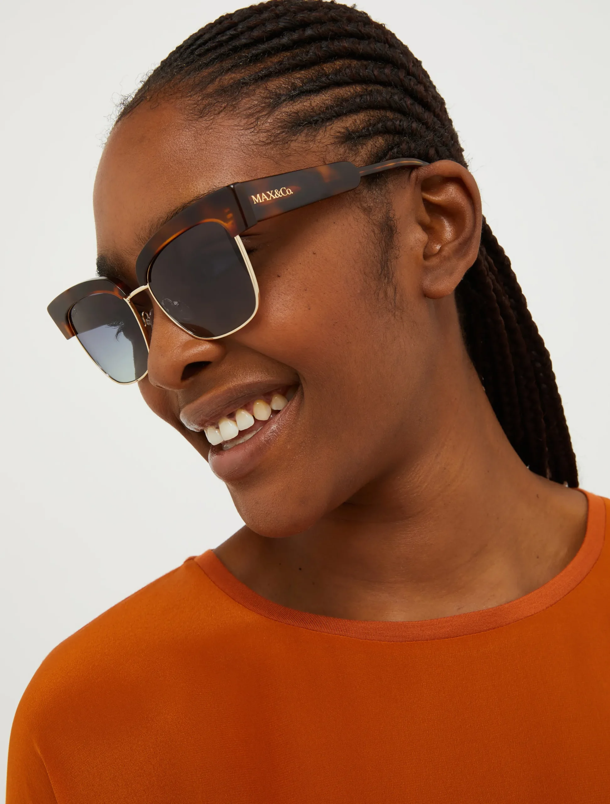 Oversized butterfly sunglasses