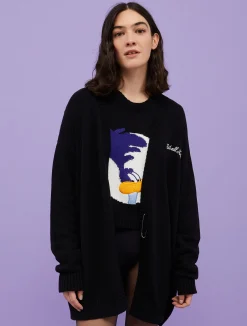 Oversized cardigan MAX&Co. with Looney Tunes
