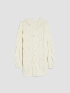 Oversized wool-blend pullover