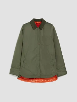 Padded shacket