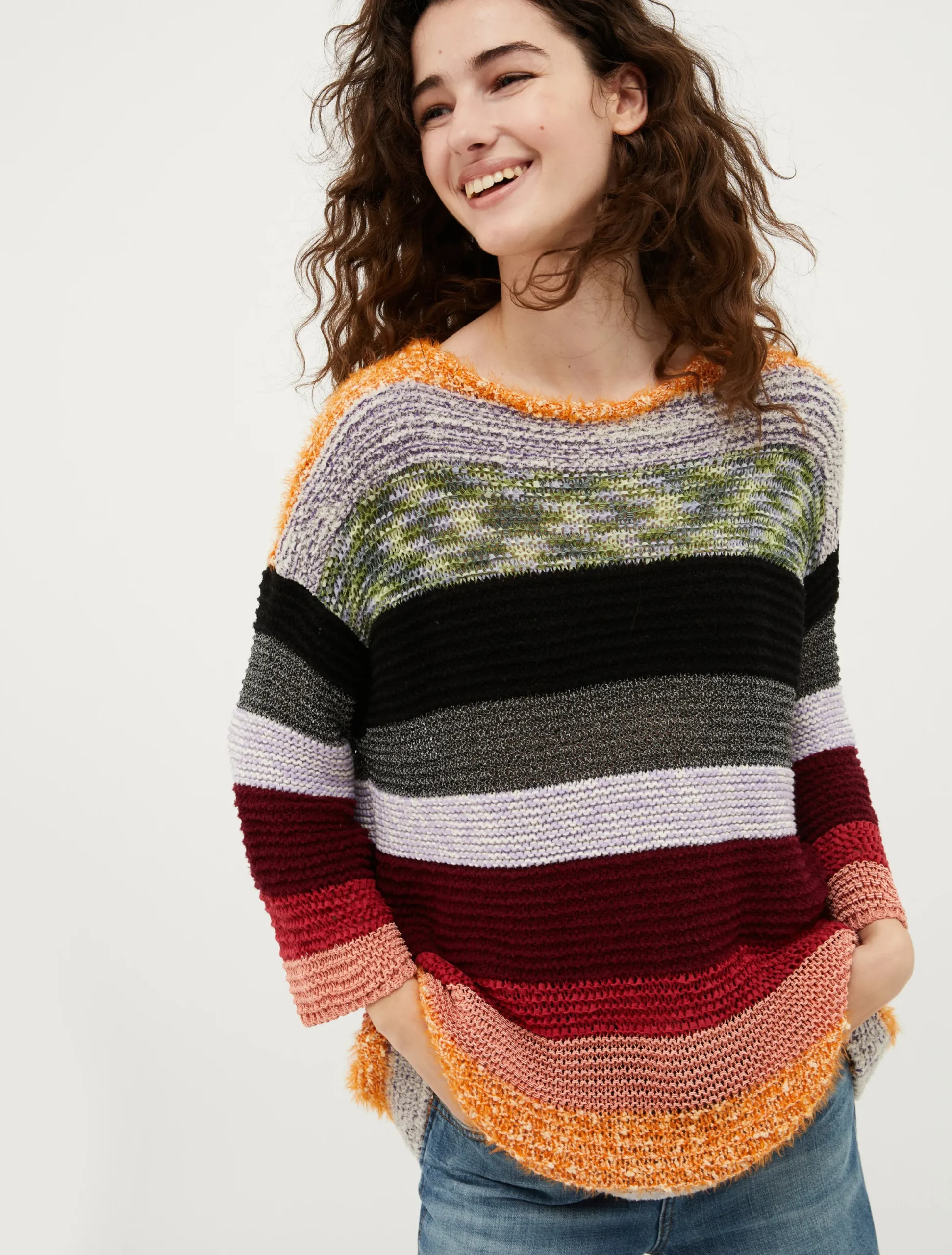 Patchwork jumper