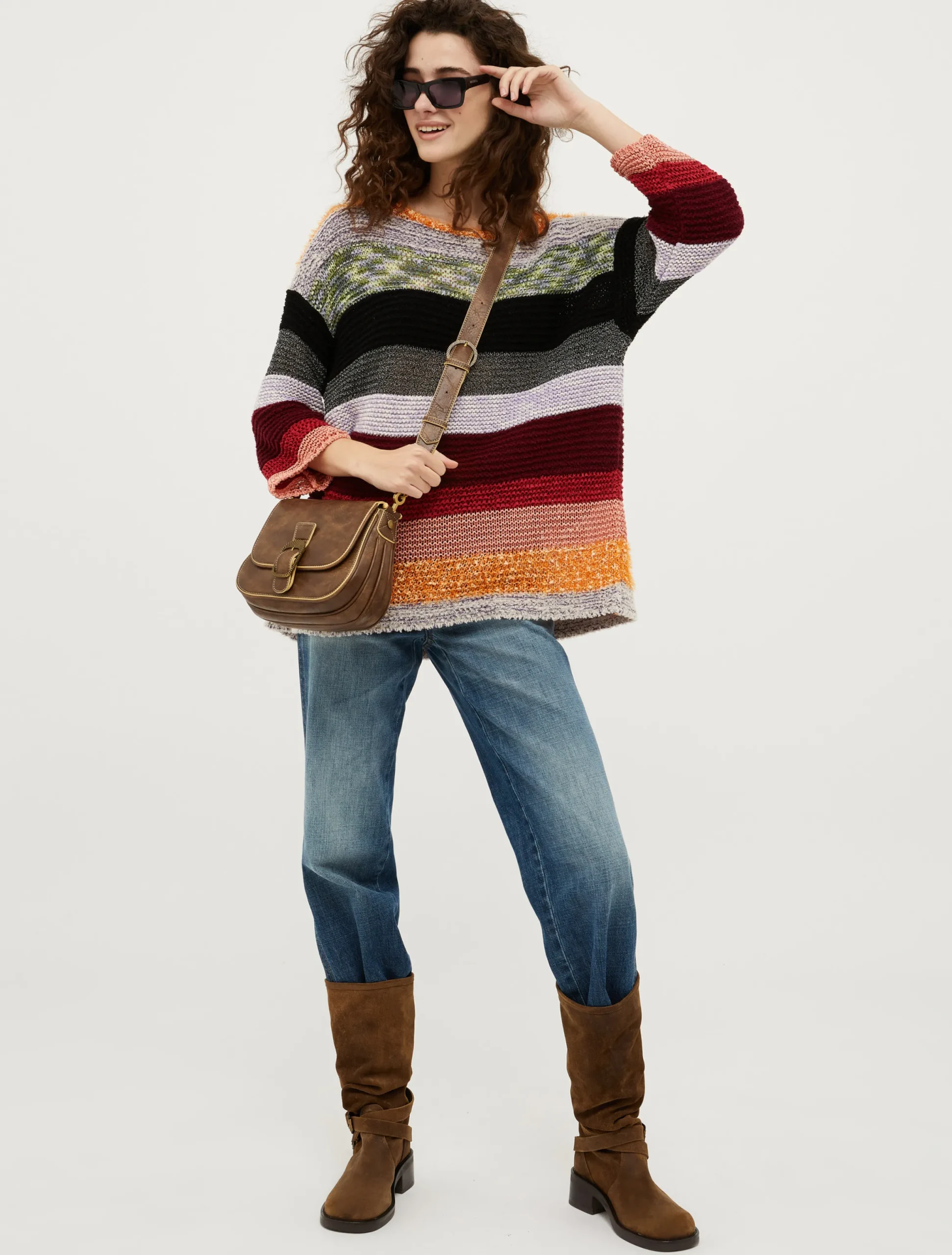 Patchwork jumper