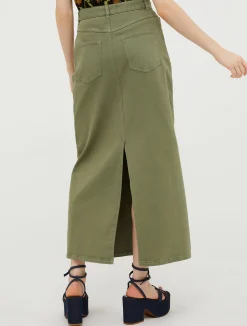 5-pocket drill column skirt