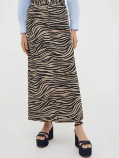 5-pocket drill column skirt