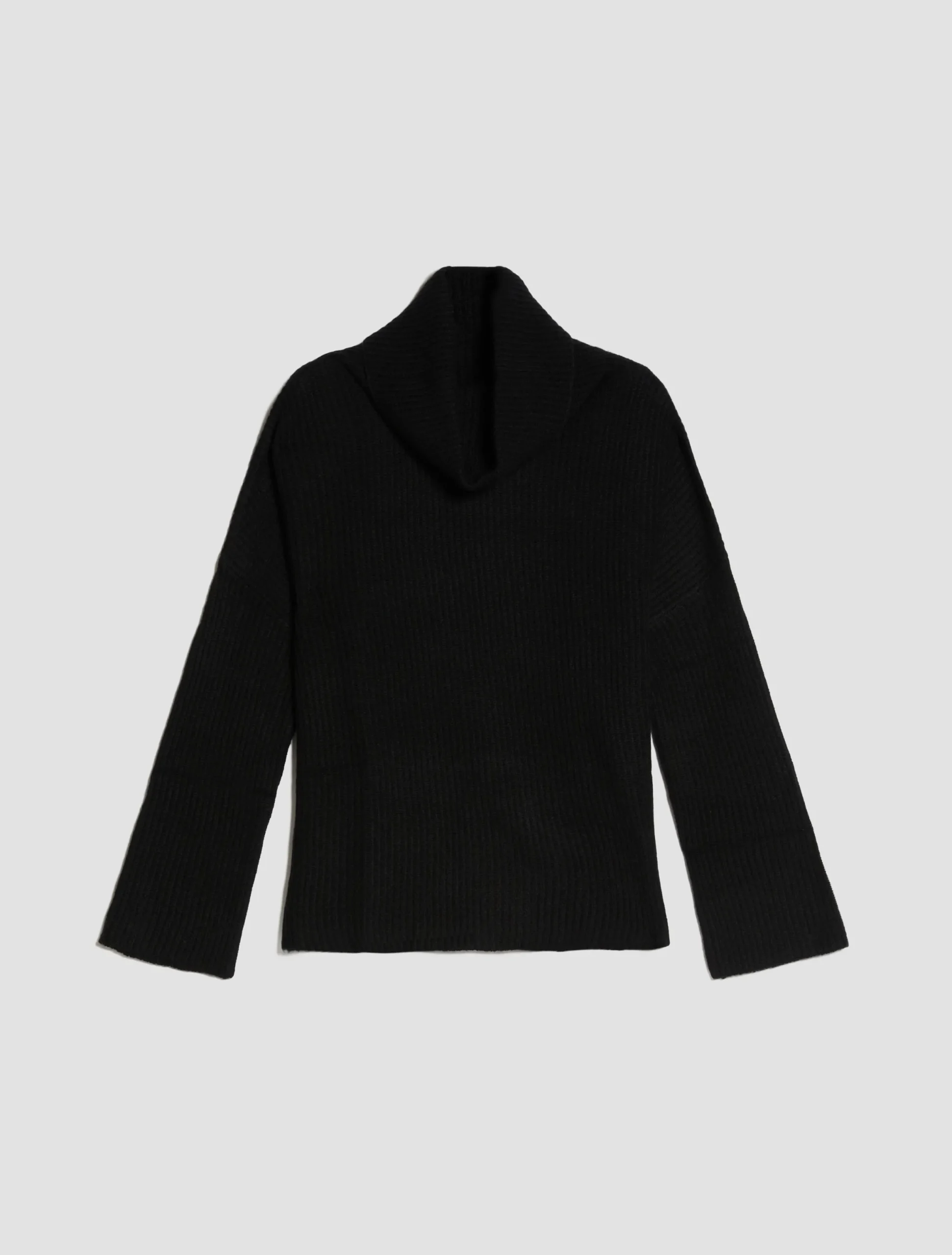 Pure cashmere turtleneck pullover