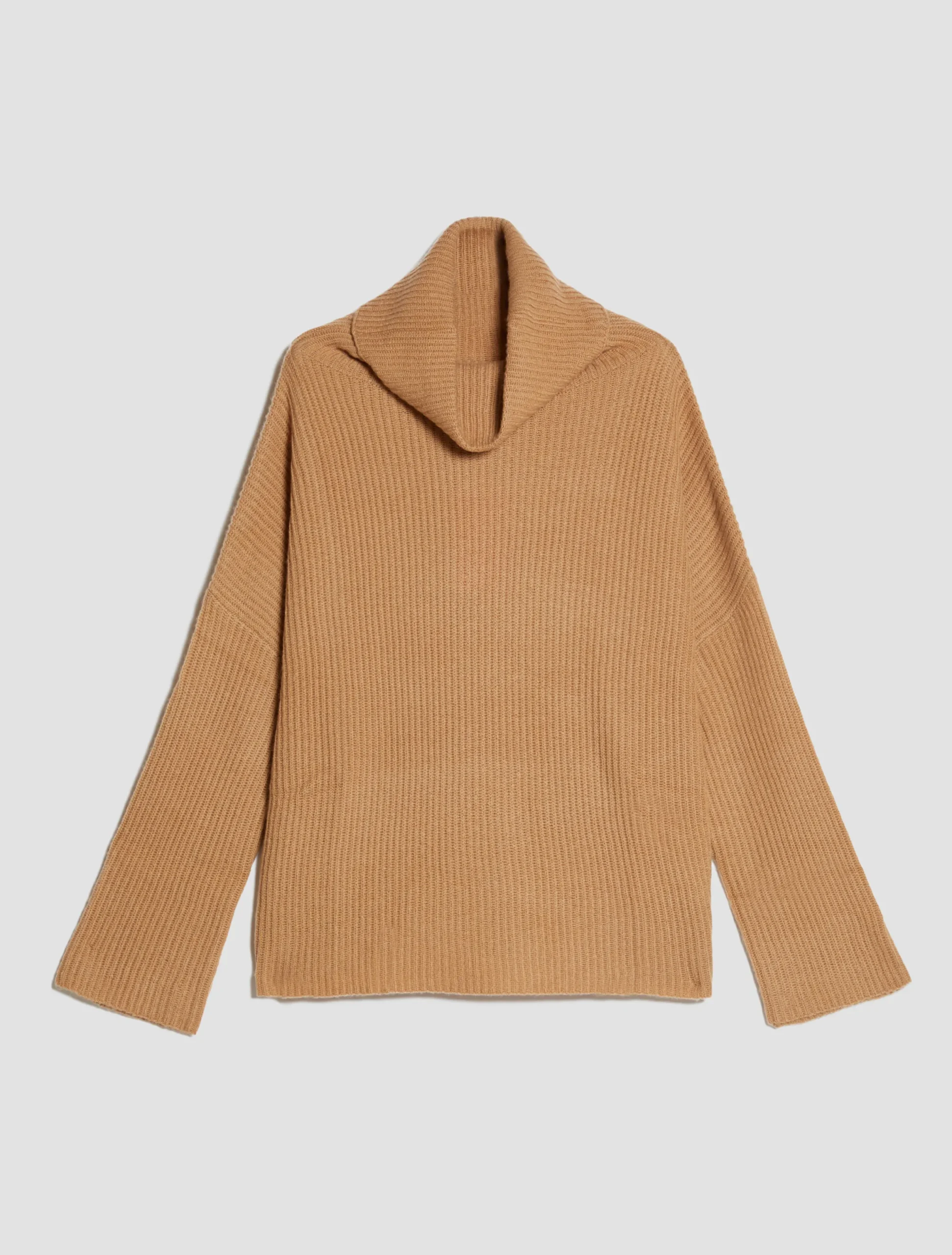 Pure cashmere turtleneck pullover