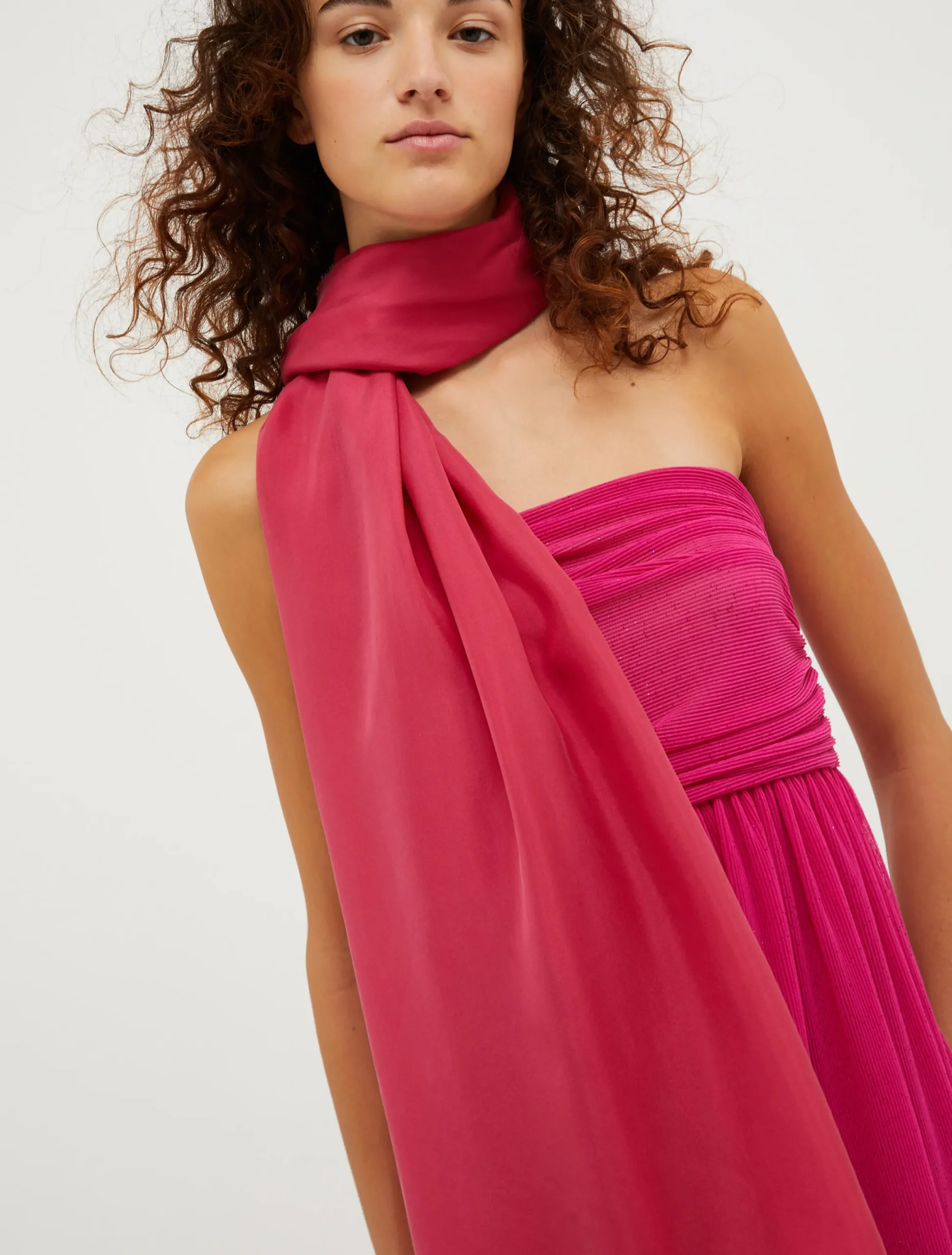 Pure silk stole