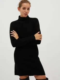 Pure wool knit dress