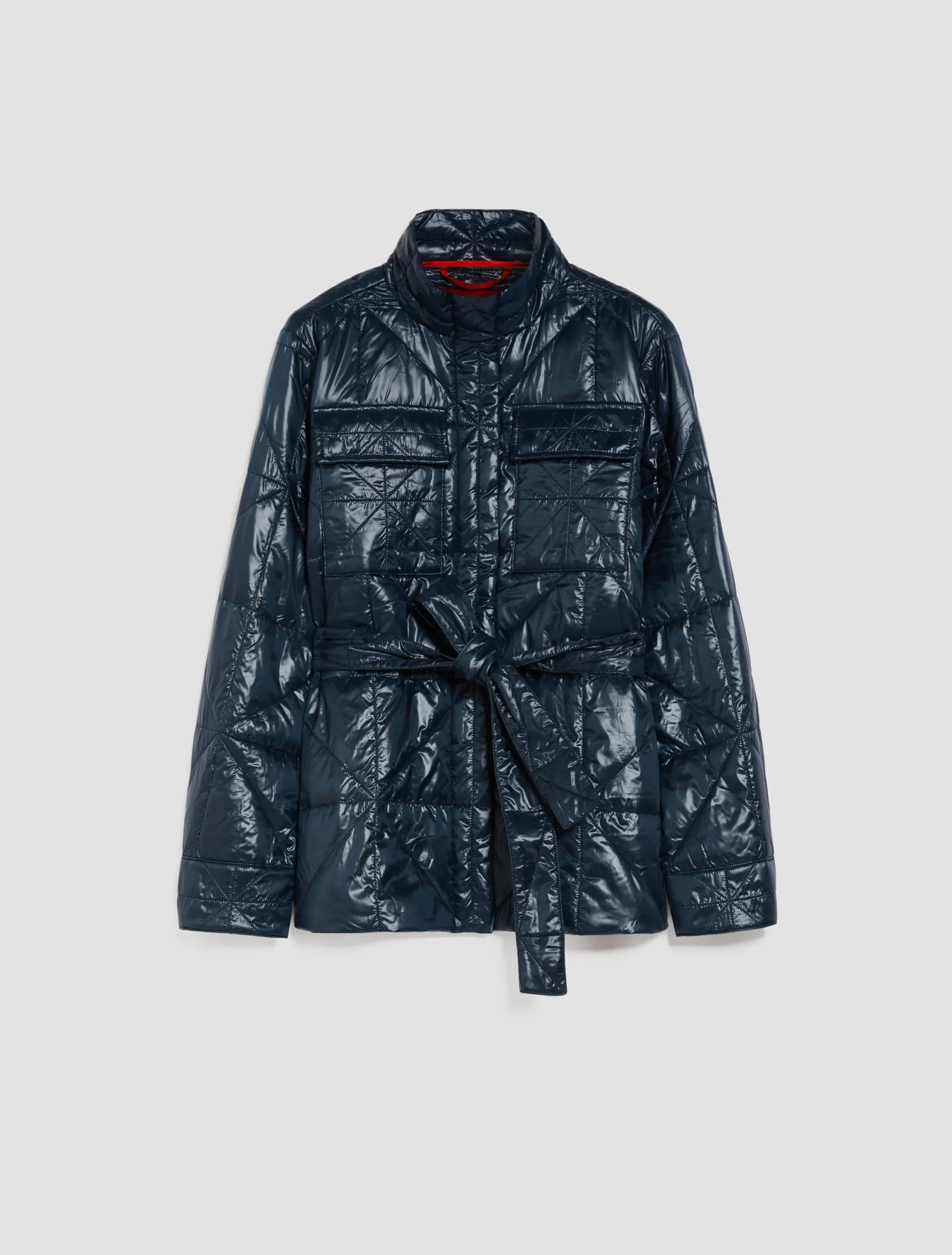 Quilted safari jacket
