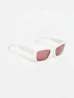 Rectangular acetate glasses