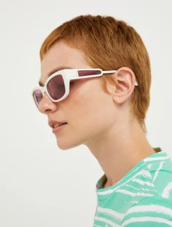 Rectangular butterfly sunglasses
