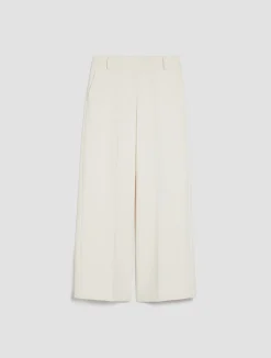 Relaxed-fit double-cloth trousers