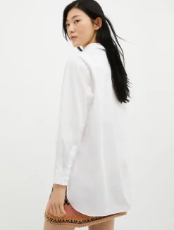 Relaxed-fit poplin shirt