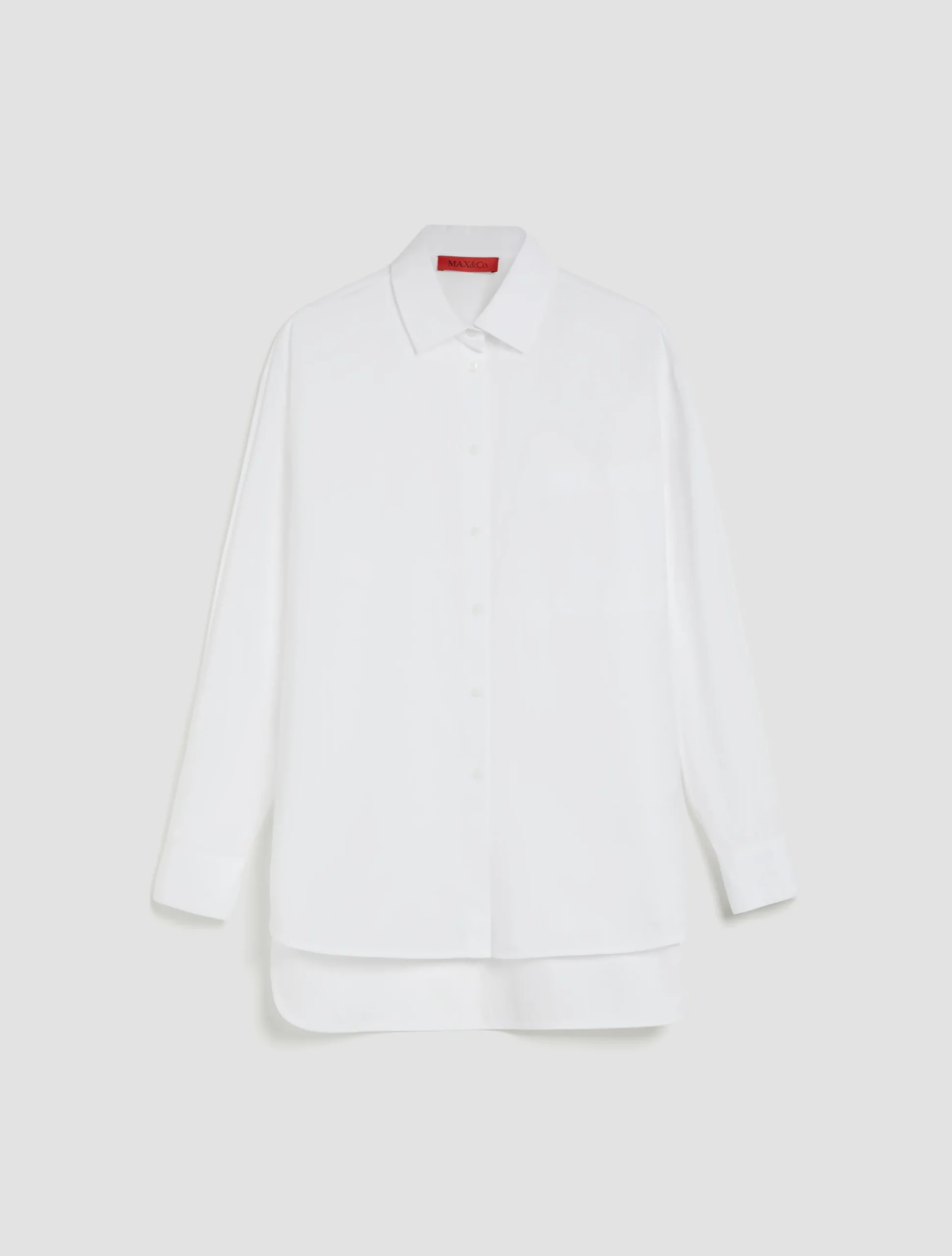 Relaxed-fit poplin shirt