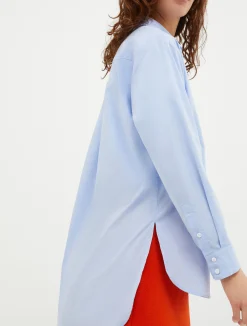 Relaxed-fit poplin shirt
