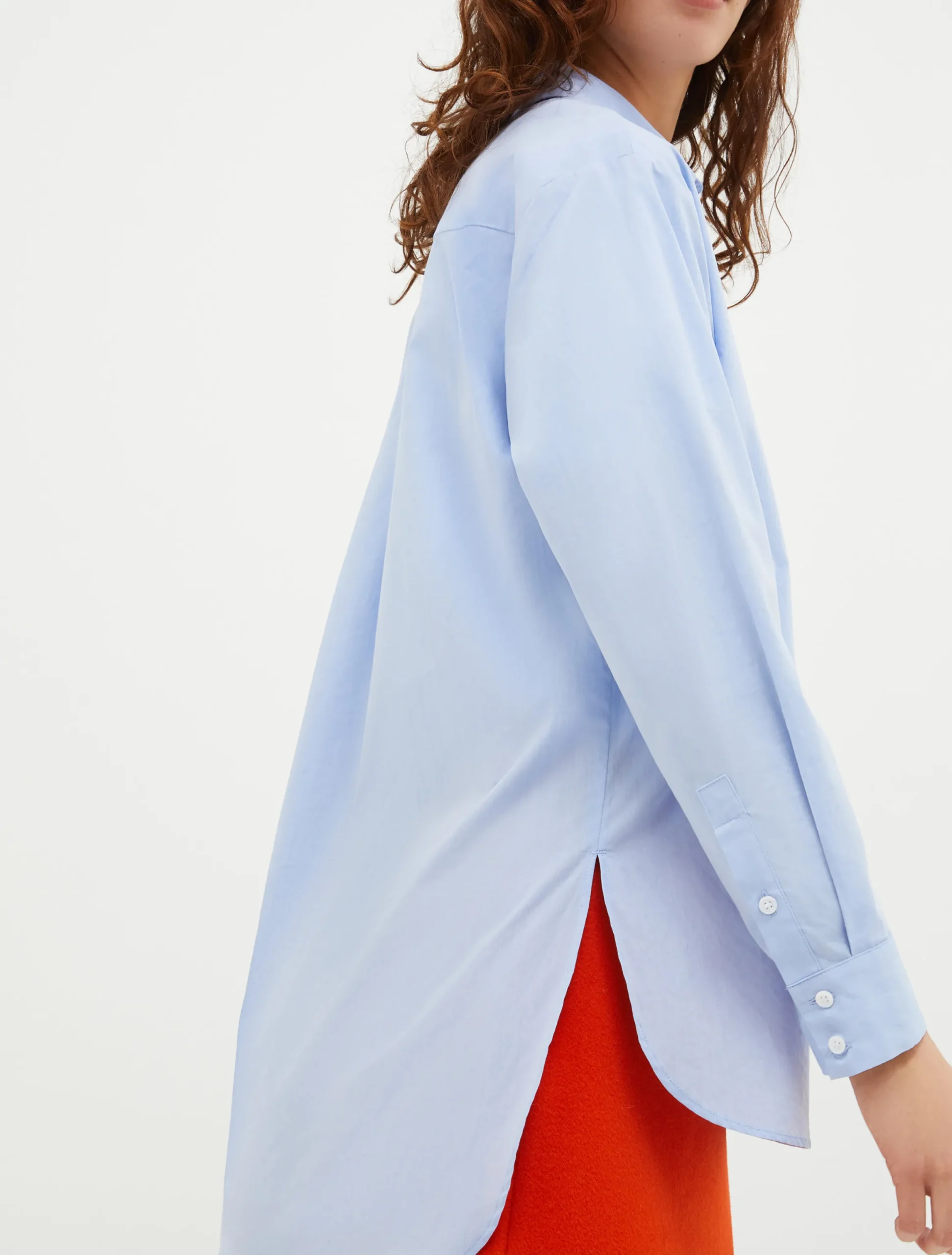 Relaxed-fit poplin shirt