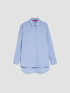 Relaxed-fit poplin shirt