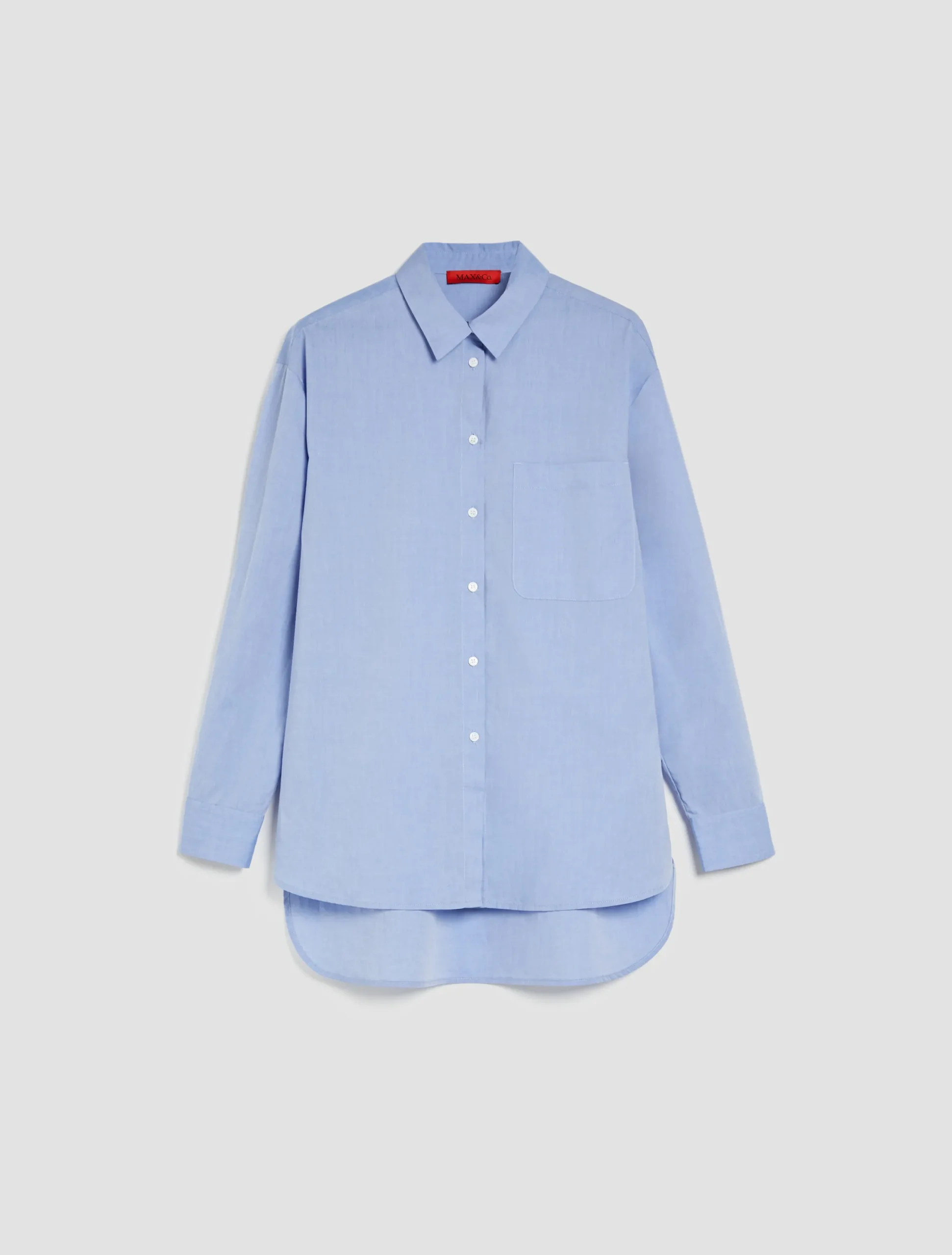 Relaxed-fit poplin shirt
