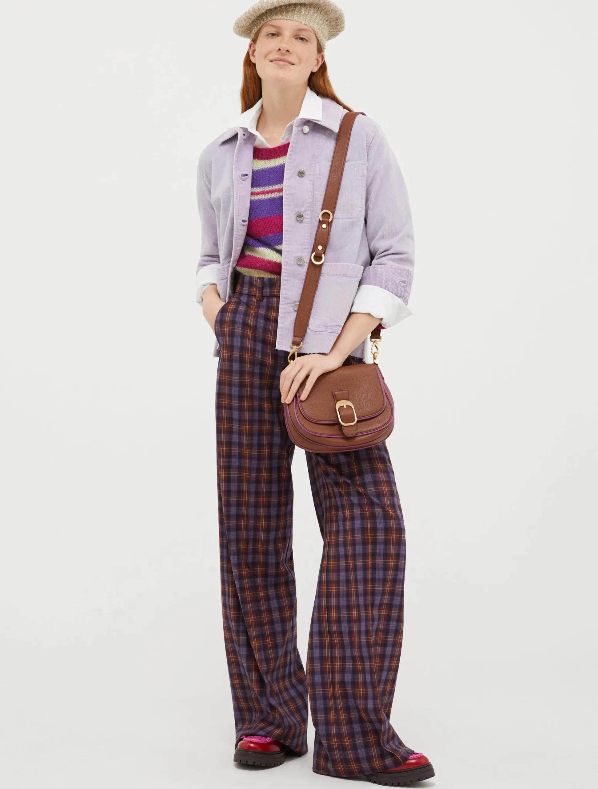Relaxed-fit trousers