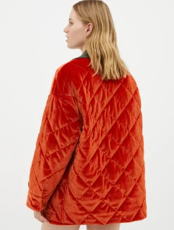 Reversible quilted jacket