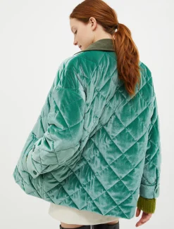 Reversible quilted jacket