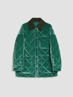 Reversible quilted jacket