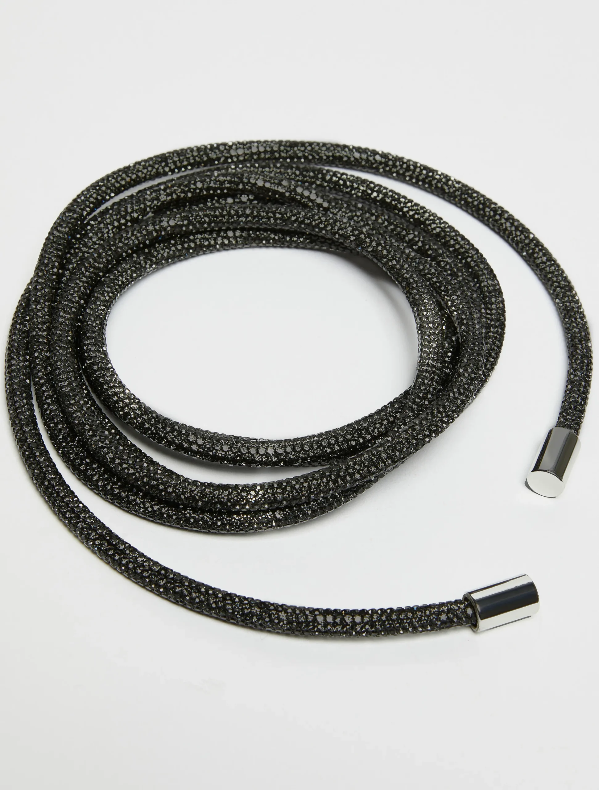 Rhinestone-embellished belt