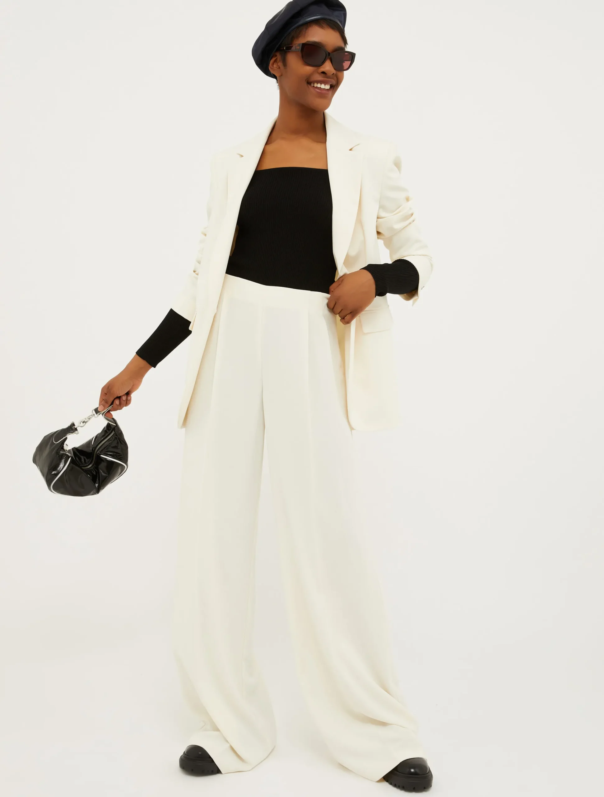 Ribbed slim-fit jumper
