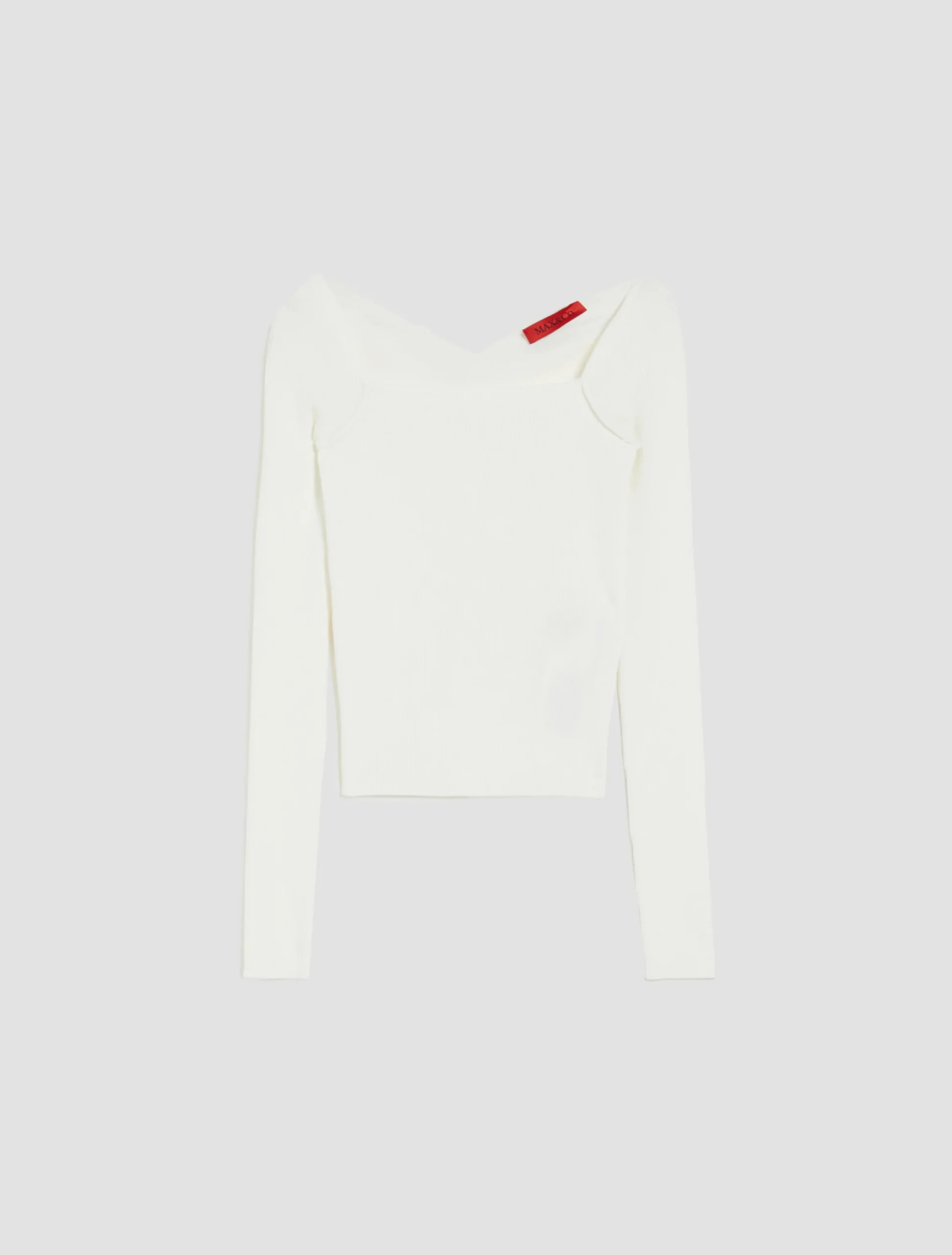 Ribbed slim-fit jumper