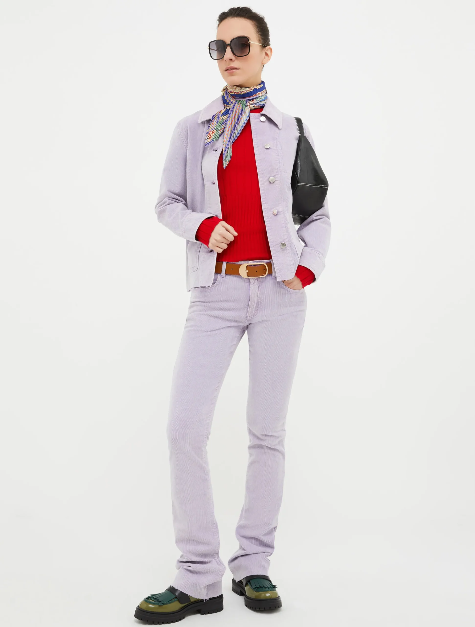 Ribbed wool and cashmere jumper