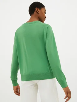 Ribbed wool jumper