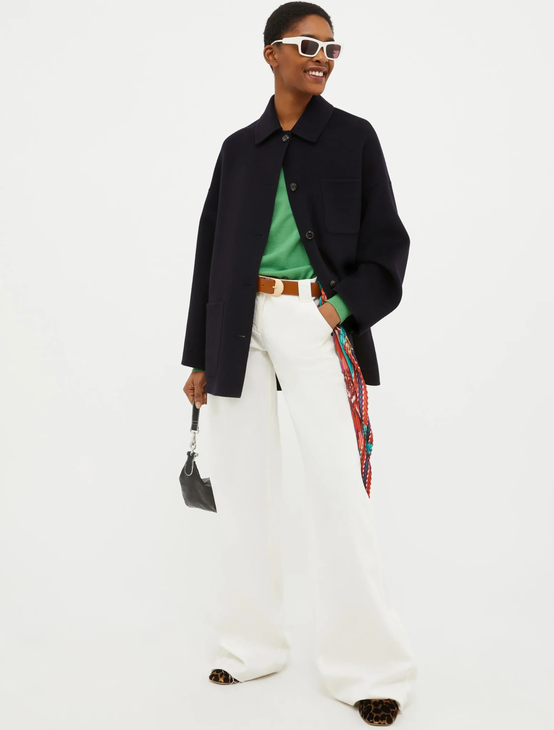 Ribbed wool jumper