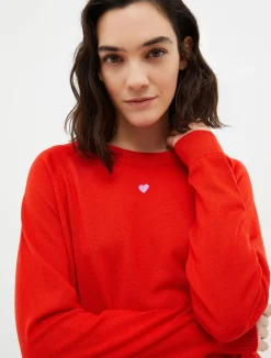 Ribbed wool jumper
