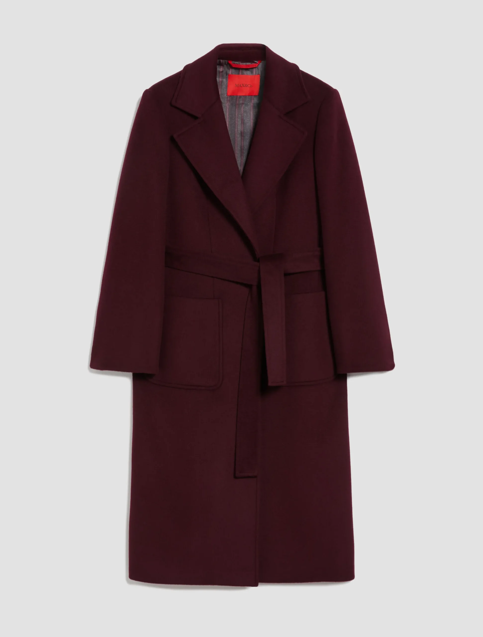Runaway wool coat