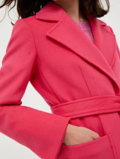 Runaway wool coat
