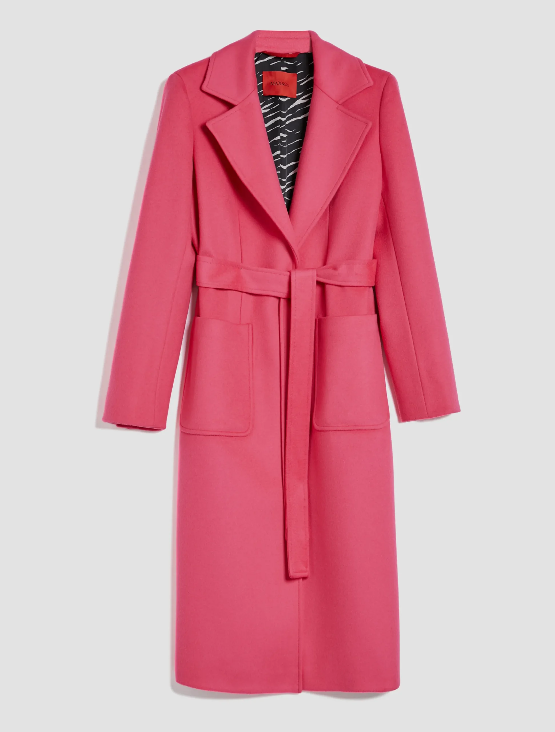 Runaway wool coat
