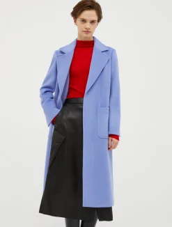 Runaway wool coat