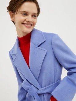 Runaway wool coat