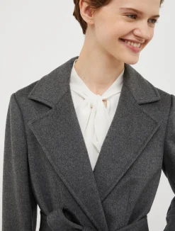 Runaway wool coat