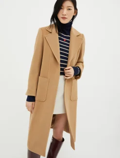 Runaway wool coat