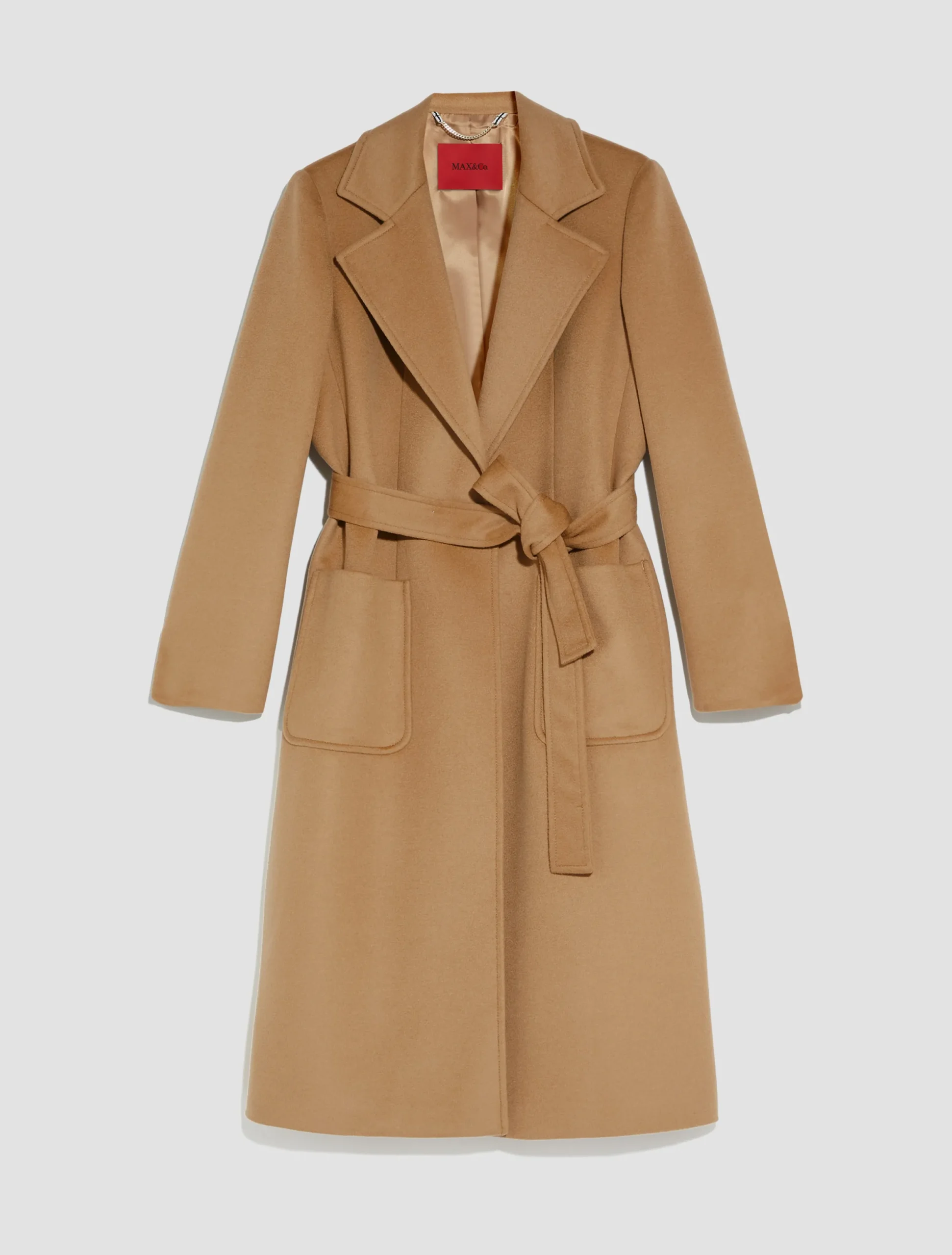 Runaway wool coat