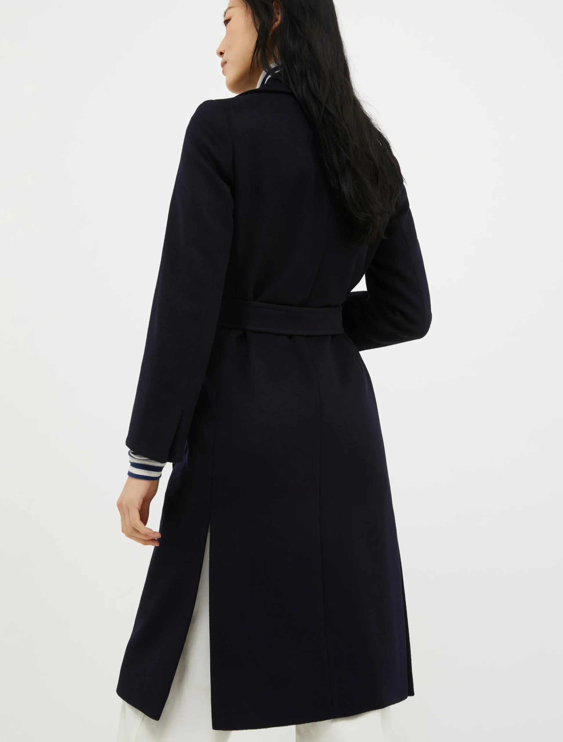 Runaway wool coat