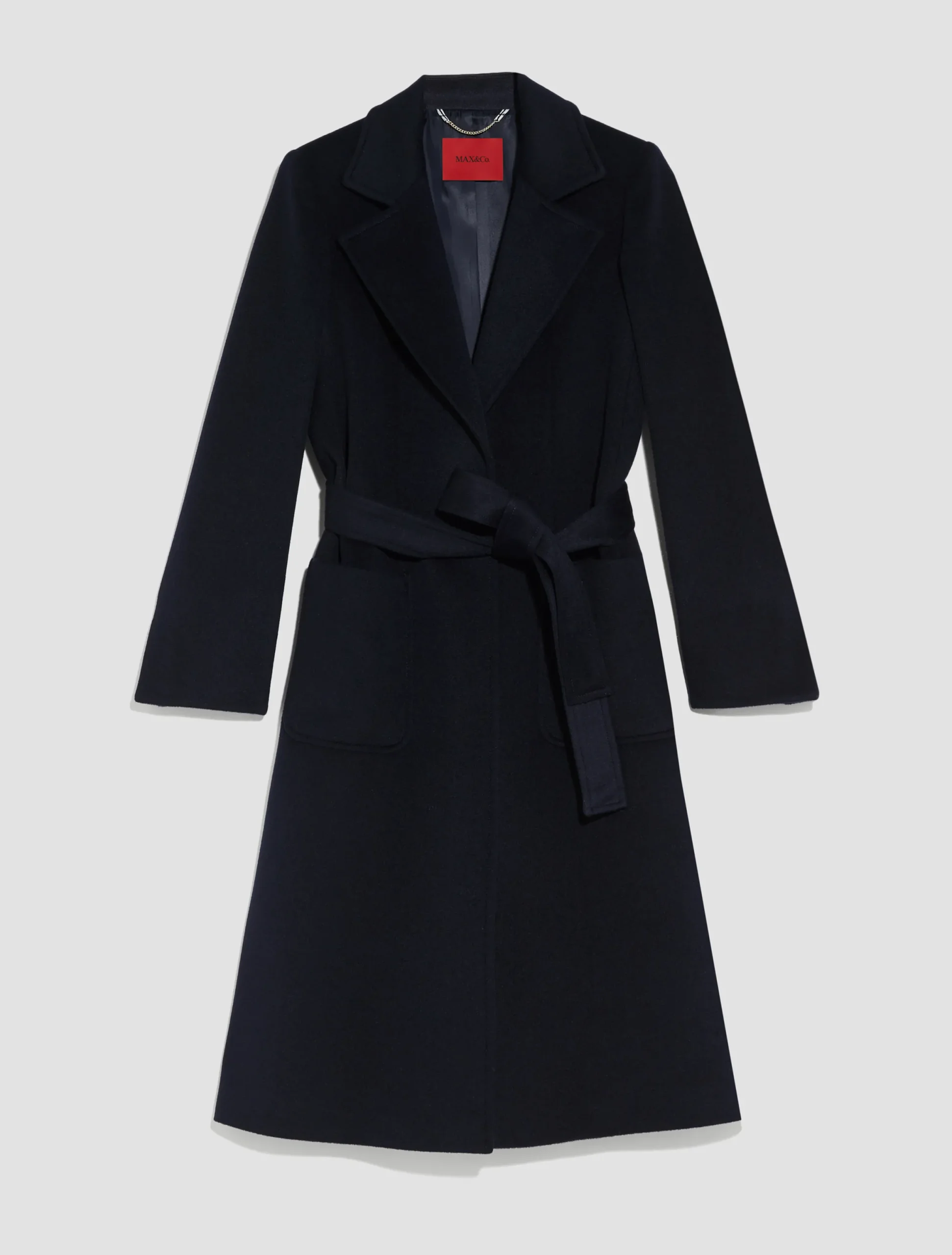 Runaway wool coat