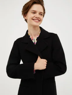 Runaway wool coat