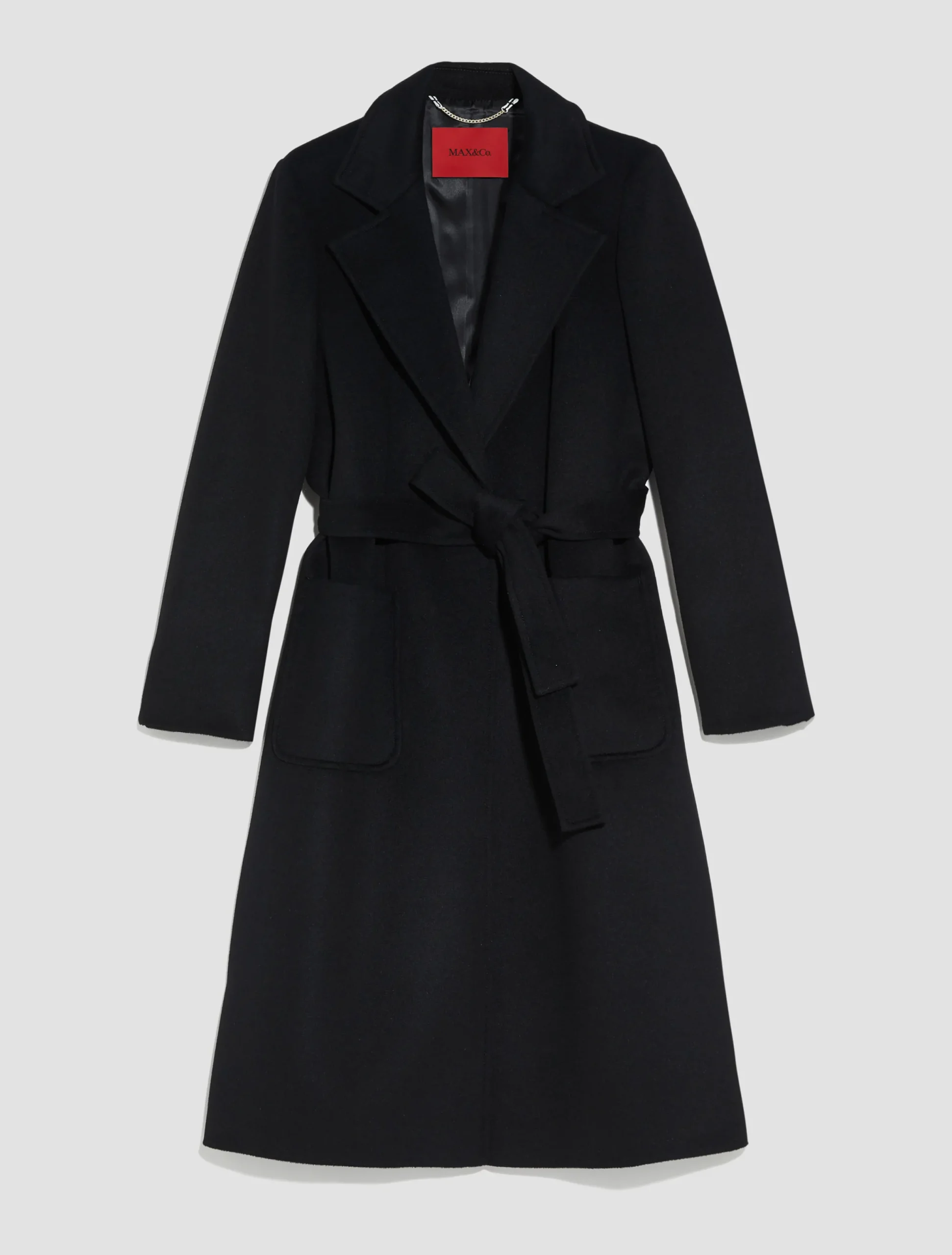 Runaway wool coat
