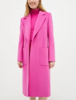 Runaway wool coat