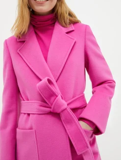 Runaway wool coat