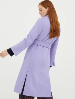 Runaway wool coat