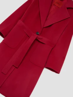 Runaway wool coat KID